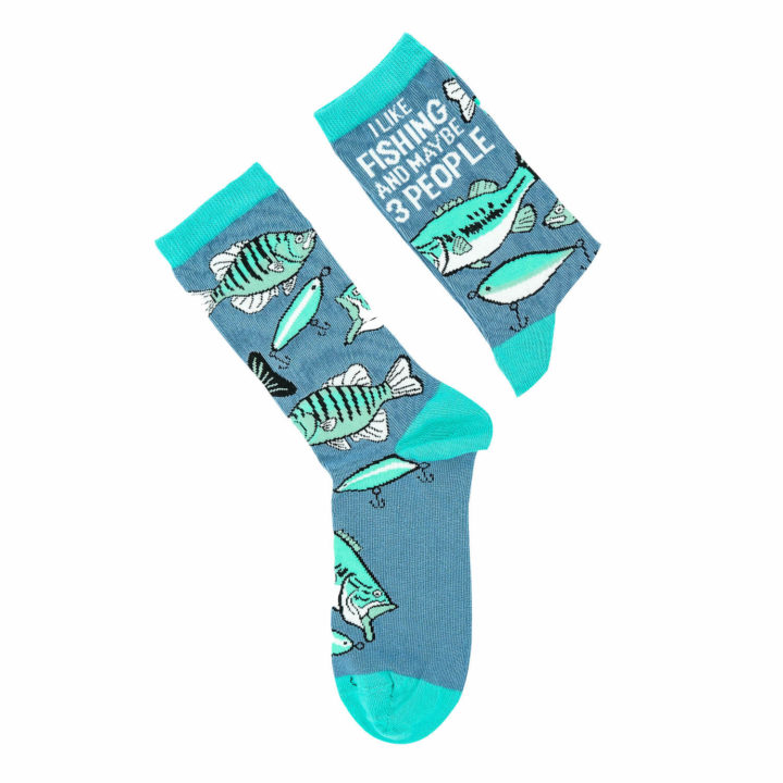 Moonwalk Sock - Balık Desenli Çorap