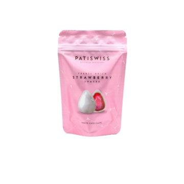 Patiswiss Freeze Dried Strawberry White Chocolate Dragee