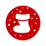 Kırmızı Çizmeli Bardak Altlığı