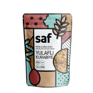 Saf - Damla Çikolatalı, Yulaflı Kurabiye 45 g