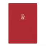 Kırmızı New Year New Fun Defter