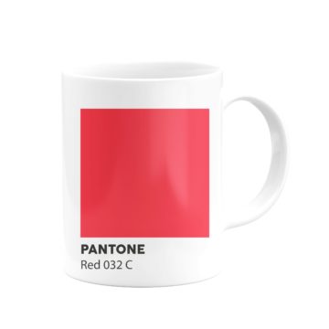 Türk Bayrağı Pantone Red 032 C Kupa