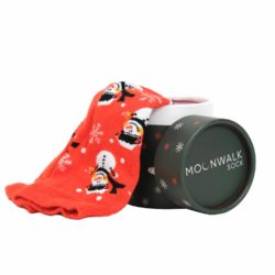 Moonwalk Sock – Kardan Adam Desenli Çorap