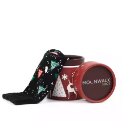 Moonwalk Sock - Renkli Çam Ağacı Desenli Çorap