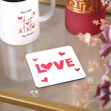 Love Bardak Altlığı