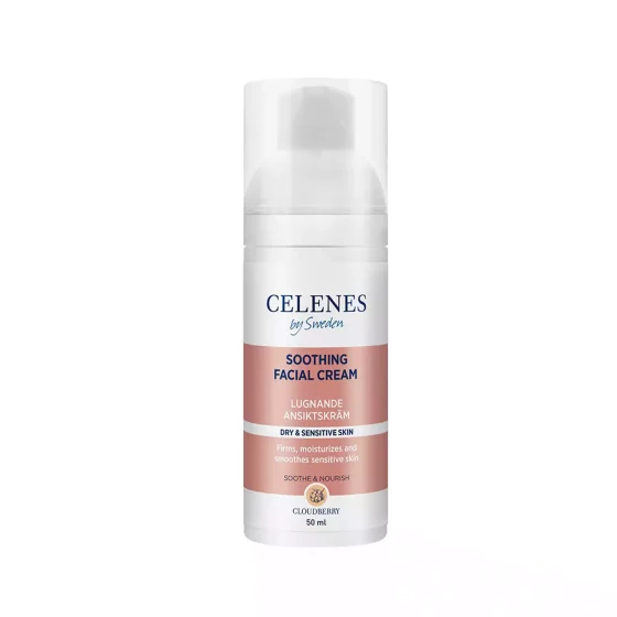 Celenes Cloudberry Yatıştırıcı Yüz Bakım Kremi Kuru ve Hassas Ciltler 50 ml
