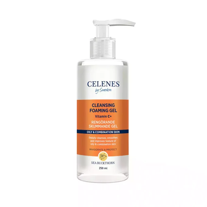 Celenes Sea Buckthorn Yüz Yıkama Jeli Yağlı ve Karma Ciltler 250 ml