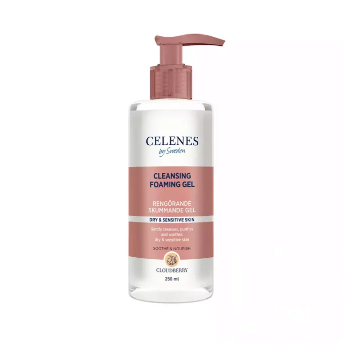 Celenes Cloudberry Yüz Yıkama Jeli Kuru ve Hassas Ciltler 250 ml