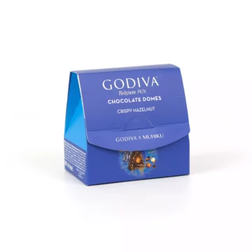 Godiva x Muhiku Chocolate Domes Crispy Hazelnut