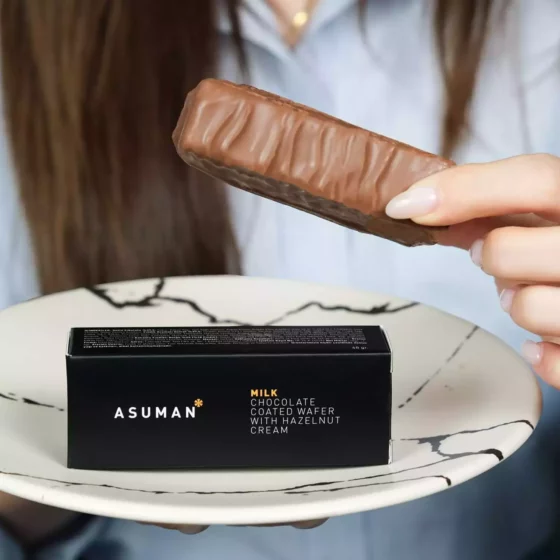 Asuman - Sütlü Çikolatalı Gofret