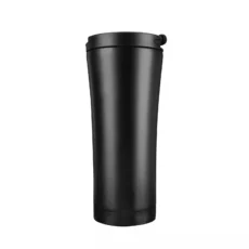 Siyah Paslanmaz Çelik Bardak Termos - 500 ml