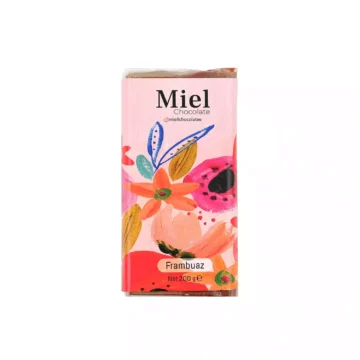 Miel Chocolate - Frambuazlı Sütlü Tablet Çikolata