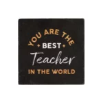 You Are The Best Teacher Taş Bardak Altlığı