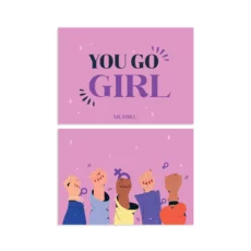 You Go Girl Motto Kartı