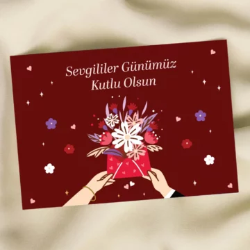 Sevgililer Gününüz Kutlu Olsun Motto Kart