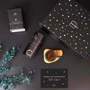 Özel Süslemeli Mum Hediyelik - Lacivert