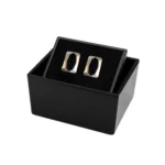 Siyah Detaylı Kol Düğmesi