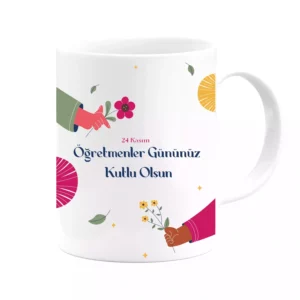 Renkli Öğretmenler Günü Kupası