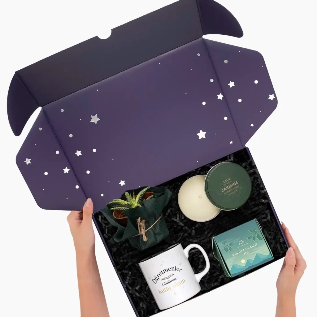 Çay Sever Öğretmene Hediye Kutusu Çay Sever Öğretmene Hediye Kutusu