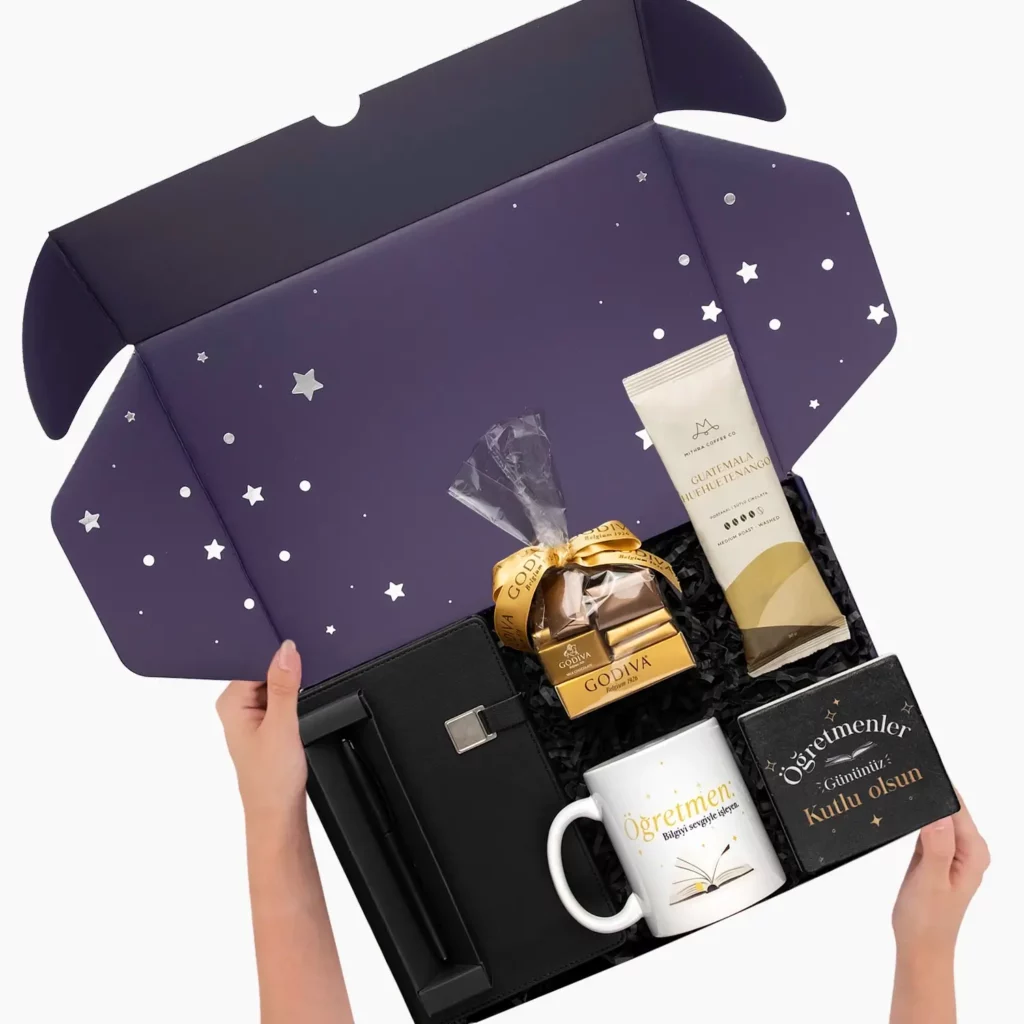 Kahve Sever Öğretmene Hediye Kutusu Kahve Sever Öğretmene Hediye Kutusu