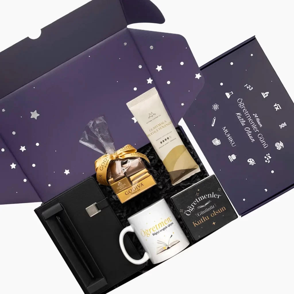 Kahve Sever Öğretmene Hediye Kutusu Kahve Sever Öğretmene Hediye Kutusu