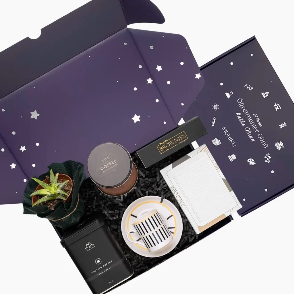 Öğretmene Tebrik Hediye Kutusu Öğretmene Tebrik Hediye Kutusu