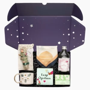 Öğretmene Tatlı Bir Anı Hediye Kutusu