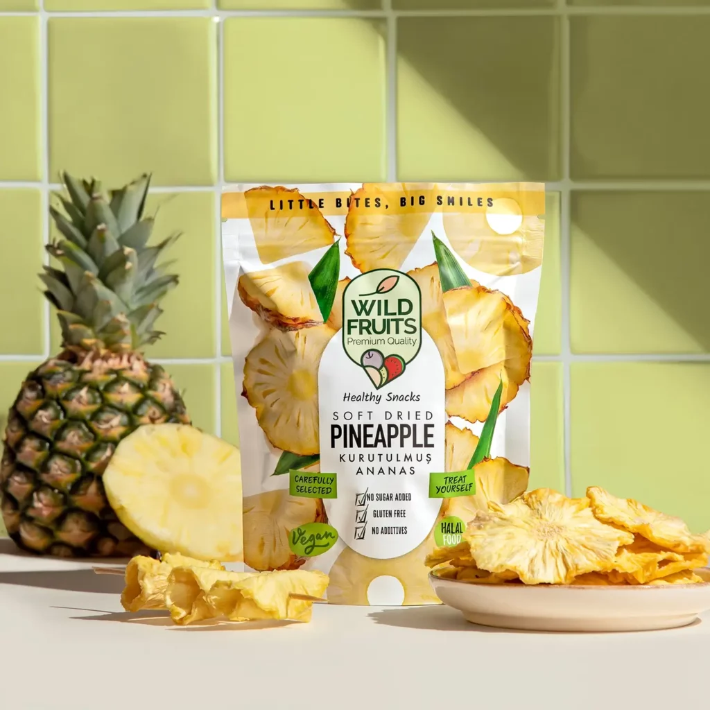 Wild Fruits Atıştırmalık Kuru Meyve - Ananas Wild Fruits Atıştırmalık Kuru Meyve - Ananas