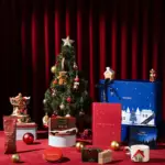 Kırmızı Yılbaşı Hediye Kutusu