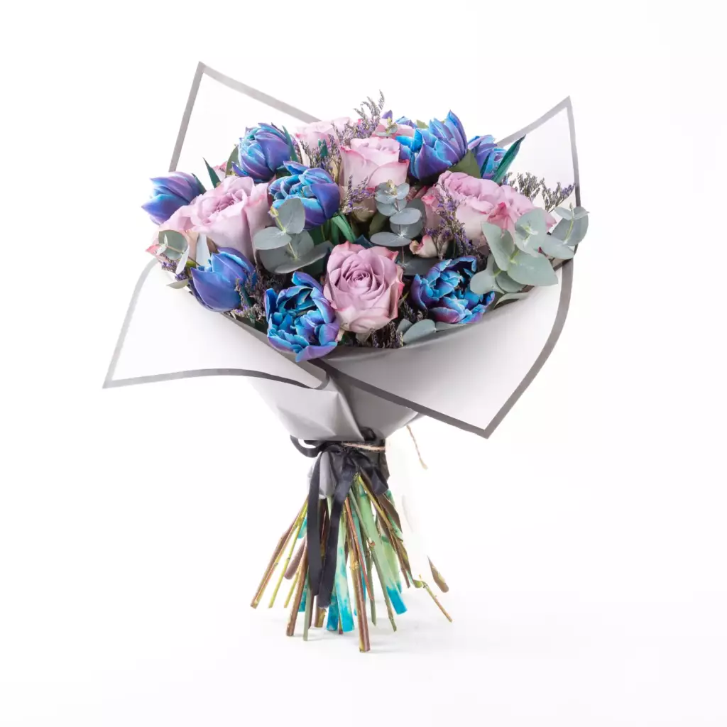 Mistral - Lale ve Gül Çiçek Buketi Mistral - Lale ve Gül Çiçek Buketi