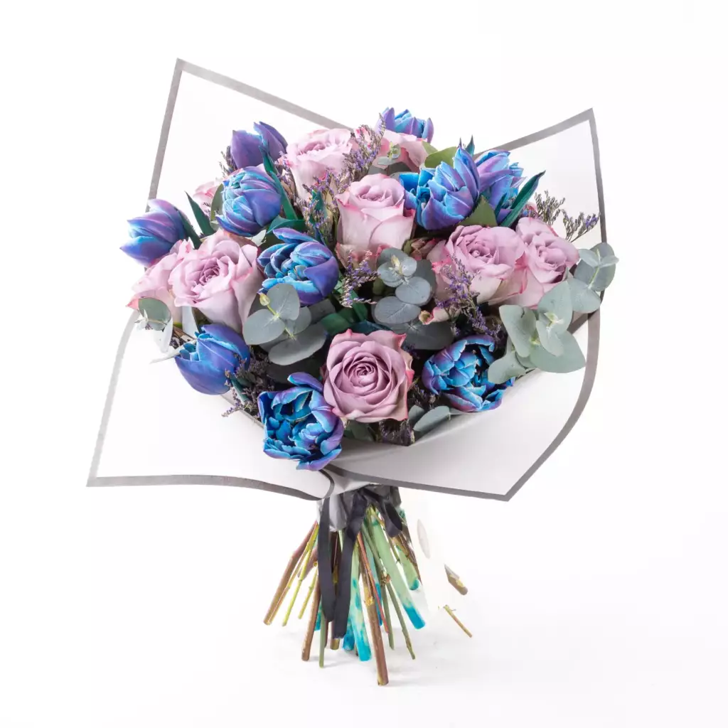 Mistral - Lale ve Gül Çiçek Buketi Mistral - Lale ve Gül Çiçek Buketi