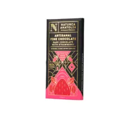 Naturca Anatolia %60 Kakao Artizanal Çilekli Bitter Tablet Çikolata