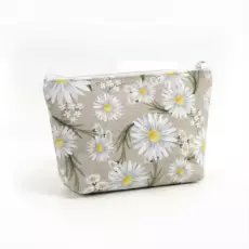 Papatya Desenli Makyaj Çantası