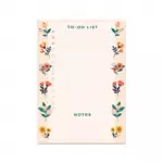 Renkli Çiçek Desenli Mini Planlayıcı