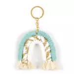 Gökkuşağı Makrome Anahtarlık - Ocean