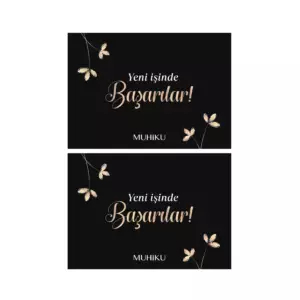 Yeni İşinde Başarılar Motto Kartı
