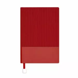 Kırmızı Dokulu Termo Deri Defter