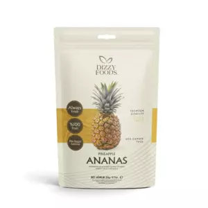 Dizzy Foods Dondurularak Kurutulmuş Ananas