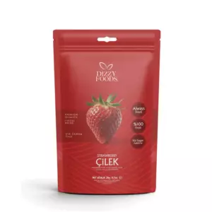 Dizzy Foods Dondurularak Kurutulmuş Çilek