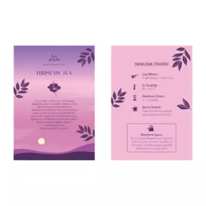 Hibiskus Tea - Bilgilendirme Kartı