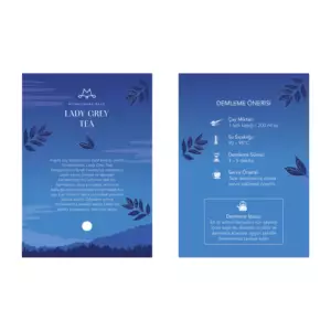 Lady Grey Tea - Bilgilendirme Kartı